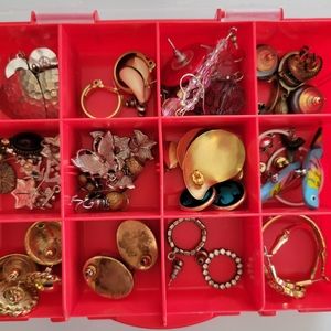 Pierced Earrings ~ 20+ Pairs ~Contemporary ~ Crafting ~ Jewelry-Making